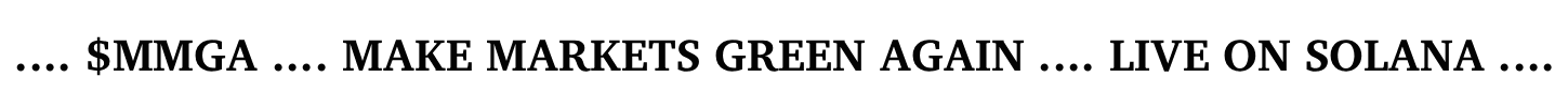 MMGA head banner text black
